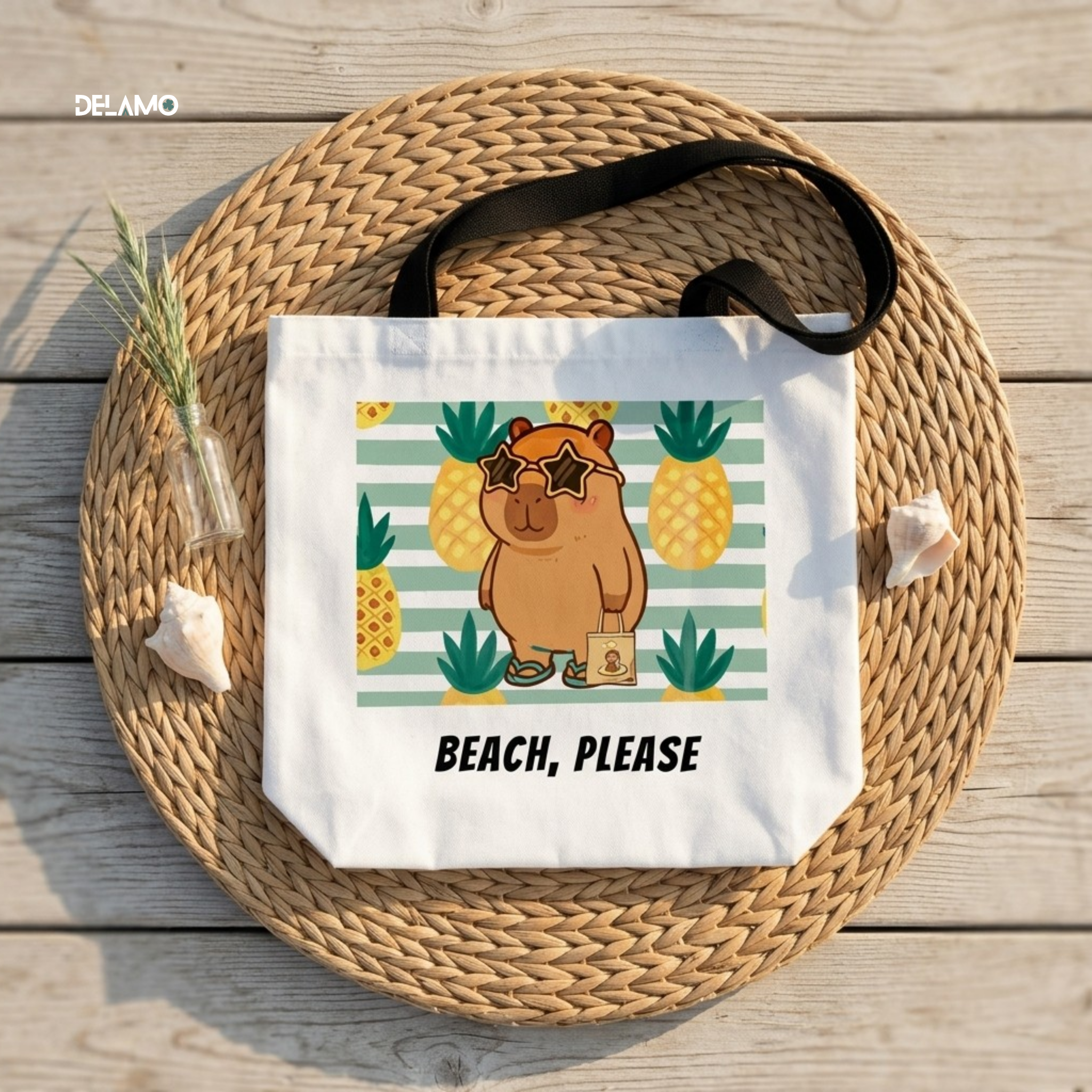 Beach, Please- Summer Tote Bag