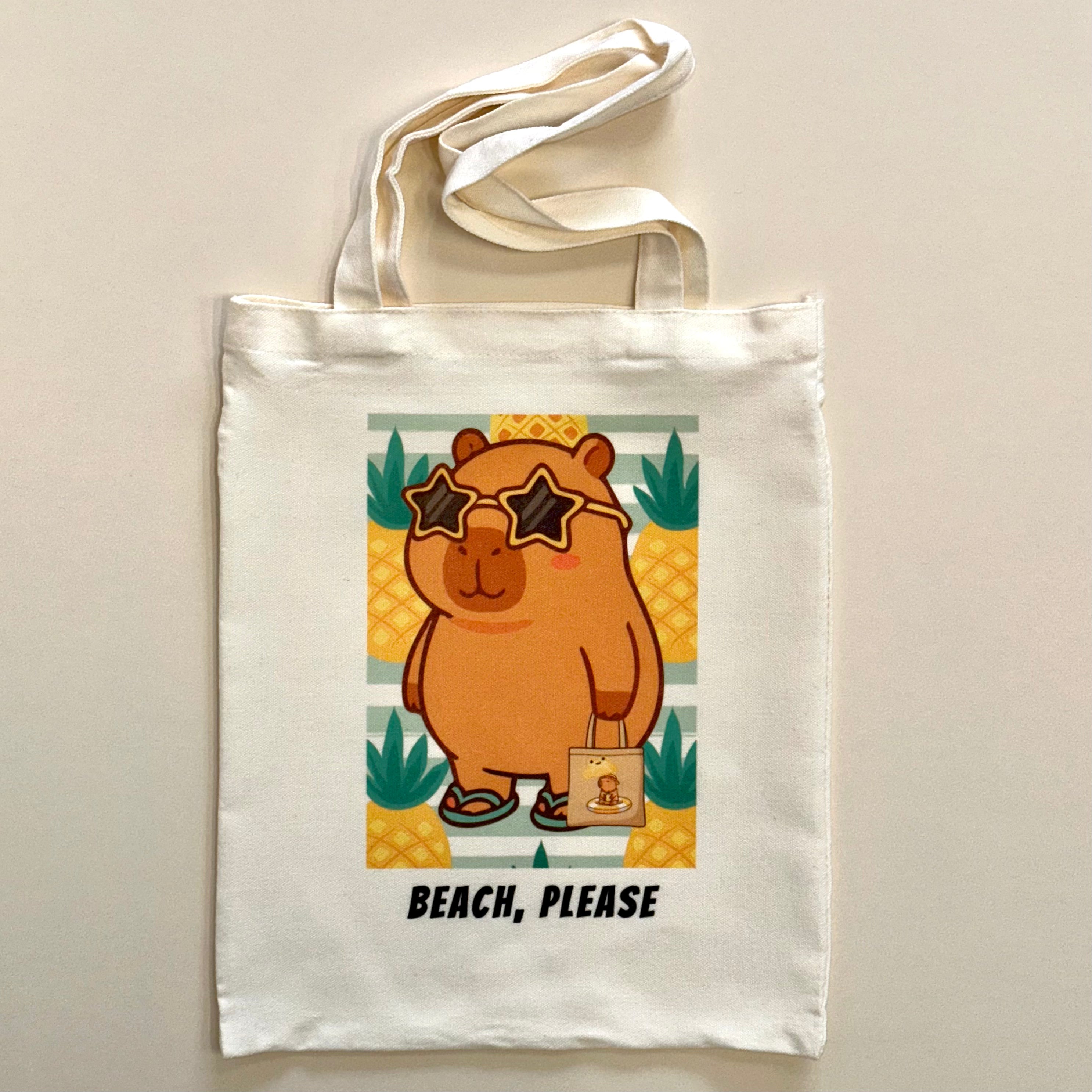 Beach Please- Summer Small Tote Bag