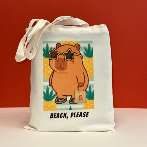 Beach Please- Summer Small Tote Bag