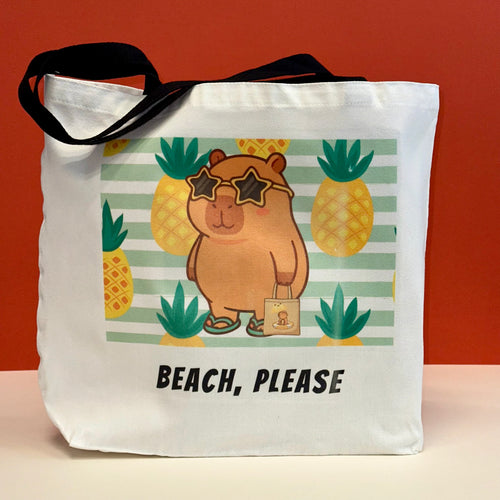Beach, Please- Summer Tote Bag
