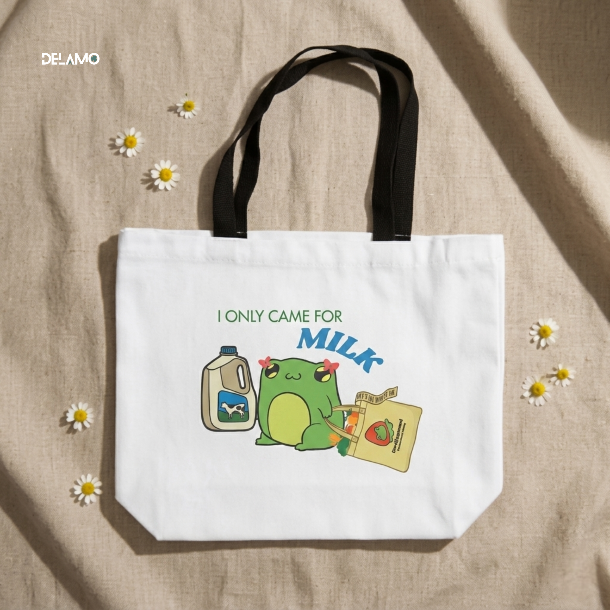 I Only Came for Milk | The "Accidental" Big Shop Tote